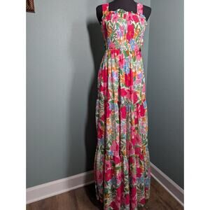 vici floral maxi dress